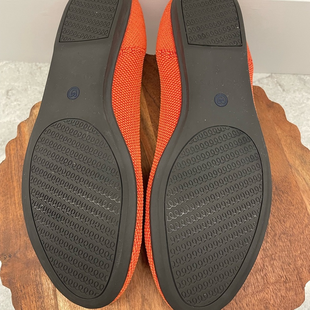Rothy's retired round toe flat in Persimmon - Picture 3 of 4